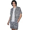 GRECIILOOKS Co-ord Set for Men – T-Shirt & Shorts Nightwear Set | Summer Loungewear, Beachwear & Night Suit for Daily Comfort
