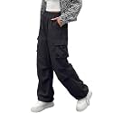 GRECIILOOKS Women39s Cargo PantsTrousers High Waist Cotton