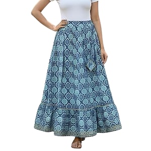 GRECIILOOKS Womens Casual Summer Beach Skirts