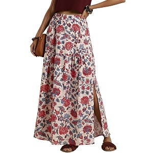 GRECIILOOKS Womens Casual Summer Beach Skirts