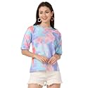 GRECIILOOKS Women's Cotton Oversized Fit T-Shirt