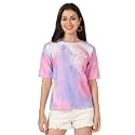 GRECIILOOKS Women's Cotton Oversized Fit T-Shirt