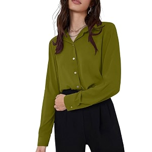 GRECIILOOKS Womens Oversized Fit Rayon Crop Top
