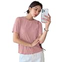 GRECIILOOKS Women39s Poly Cotton Regular Fit Crop