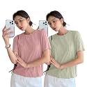 GRECIILOOKS Women39s Poly Cotton Regular Fit Crop