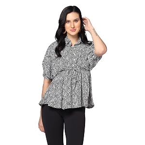greciilooks women39s rayon printed regular fit top