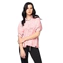 GRECIILOOKS Women's Rayon Printed Regular Fit Top