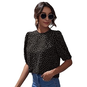 GRECIILOOKS Womens Rayon Regular Fit Top