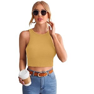 GRECIILOOKS Womens Regular Fit Tops Tops