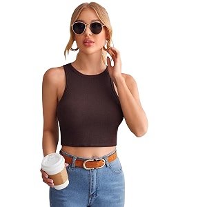 GRECIILOOKS Womens Regular Fit Tops Tops