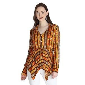 GRECIILOOKS Womens Regular Fit Tops Tops