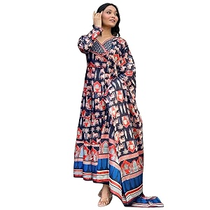 GRECIILOOKS Womens Regular Fit Kurta Sets Kurti