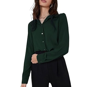 GRECIILOOKS Womens Oversized Fit Rayon Crop Top