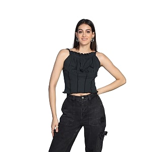 GRECIILOOKS Womens Regular Fit Tops Tops