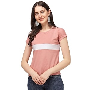 GRECIILOOKS Womens Regular Fit Plain Top with