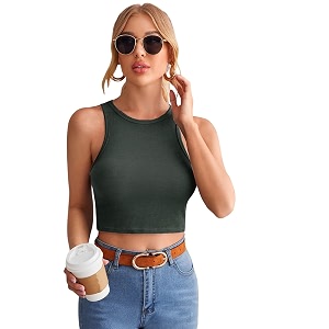 GRECIILOOKS Womens Regular Fit Tops Tops