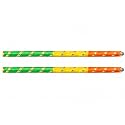 Green amp White Floral Dandiya Sticks with