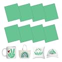 Green Blue Sublimation Transfer Ink Paper 8pcs 12 * 10in