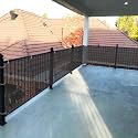 Monofilament Fabric Self Fold Baby Kids Safety Net Protector for Balcony &amp; Staircase Railing Guard,Balcony Net Baby Safety Products (Black Color, 0.80X7 MTR)