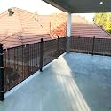 Monofilament Fabric Self Fold Baby Kids Safety Net Protector for Balcony &amp; Staircase Railing Guard,Balcony Net Baby Safety Products (Black Color, 2X10 MTR)