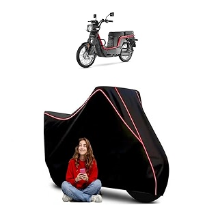 Green E Luna Scooty Bike Cover Water