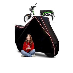 Green E Luna X3 Scooty Bike Cover