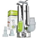 Green Expert 1.5HP Submersible Sump Pump, Max 6000 GPH High Flow, Full 304 Stainless Steel, Automatic Tethered Float Switch, 25 ft Power Cord, Handles 1-1/2 in Solids, for Basement Sewage Pit & Pools