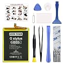 GREEN FUSION for Moto G Stylus 2020 Replacement Battery, KX50 Battery for Moto G Pro &amp; G Stylus &amp; G8 Stylus, 4000mAh, with Repair Toolkit &amp; Installation Guide