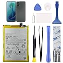 GREEN FUSION New QF50 Li-ion Upgraded Battery Compatible with Motorola G34 5G XT2363 / G 5G 2024 XT2417 / G04 2024 XT2421, Includes Repair Tools