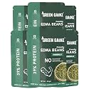 Green Gainz Roasted Edma Beans (Edamame) Masala Flavour (pack of 6-100gm each) |100% Veg High Protein Snack | No Added Sugar | Non-GMO | Rich in Fiber | No Gluten