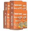 Green Gainz Roasted Edma Beans (Edamame) Cheese Flavour (pack of 6-100gm each) | 100% Veg High Protein Snack | No Added Sugar | Non-GMO | Rich in Fiber | No Gluten
