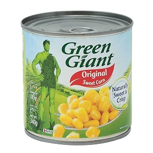 green giant sweet corn 340 g