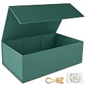 RYDDOY Green Gift Box, 12x6x4'' Gift Boxes with Lids for Presents