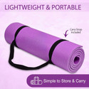 Green Glow Yogamats-Purple 6 mm Yoga Mat