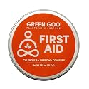 Green Goo Natural Skin Care for Cracked Hands and Feet, White, First Aid, Large Tin, 1.82 Ounce
