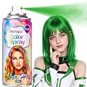 Green Hair Spray Temporary Hair Color Spray for Kids Women Men, Temporary Hair Dye, Washable Temporary Hair Color Wax, Hair Coloring Natural Gel for Halloween, Party, Cosplay, Christmas(Green, 4.06oz)
