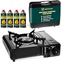 Green Haven Alloy Steel Black Portable Camping