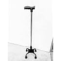 GREEN HEALTH SURGICAL ADULT WALKING WALKER Light Weight Height Adjustable Folding Walker for Old age People