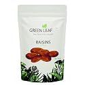 Green Leaf Premium 100% Natural Dry Fruits Silver Seedless Green Raisins Kishmish 250gm Hand-Sorted Healthy High Antioxidants Diet Naturally Sweet &amp; tasty Ziplock Pouch Every Occasion and Gift