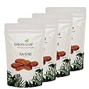 Green Leaf Premium 100% Natural Dry Fruits Silver Seedless Green Raisins Kishmish 1000gm Hand-Sorted Healthy High Antioxidants Diet Naturally Sweet &amp; tasty Ziplock Pouch Every Occasion and Gift