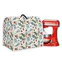 Green Leaves Kitchen Aid Covers for Stand Mixer 6-8 qt Christmas Decoration Small Kitchen Appliance Covers Suitable for Most Mixer Food Processor Coffee Maker Juicer