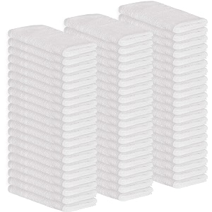 GREEN LIFESTYLE Cotton Wash Cloths 14 inch