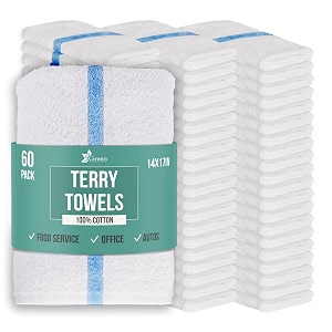 GREEN LIFESTYLE Terry Towels 14 inch x