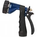 GREEN MOUNT Water Hose Nozzle Spray Nozzle, Metal Garden Hose Nozzle with Adjustable Spray Patterns
