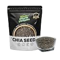 GREEN MOUNTS VENTURES | Chia Seeds | High in Fiber, Omega-3 & Protein | 100% Natural & Clean | Supports Weight Management, Heart & Digestive Health | Superfood for Smoothies, Oatmeal & Baking (500 gm)