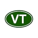 Green Oval VT Vermont Sticker Decal Self Adhesive Vermont Oval vt Euro Oval 19.34" Wide