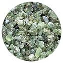 Green Prehnite-Small Chips – Natural Mini Green Prehnite-Small Stones, Crushed Undrilled Green Prehnite-Small, Semi-Tumbled Genuine Green Prehnite-Small (1/8 lb)