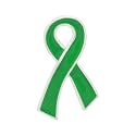Green Ribbon Awareness Pins - Wholesale Pack Pins for Cerebral Palsy, Glaucoma, Mental Health, Bipolar Disorder, Organ Donation, Liver Cancer- Perfect for Gift-Giving and Fundraising