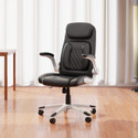 GREEN SOUL Bosco High Back Ergonomic Chair|Home, Office|Premium Comfort|Flip-Up Armrests Leatherette Office Executive Chair