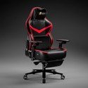 GREEN SOUL Monster Pro |5D Armrest | Ventilated Seats, Massager & ErgoCurve Legrest Gaming Chair